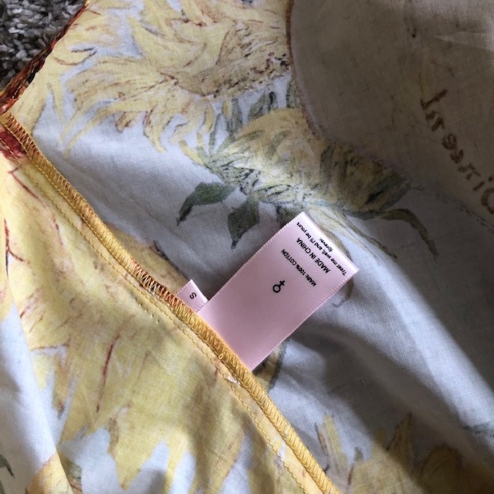 Selkie Sunflowers Tea Rose Dress - Picture 8 of 11